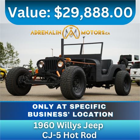 1960 Willys Jeep CJ-5 Hot Rod