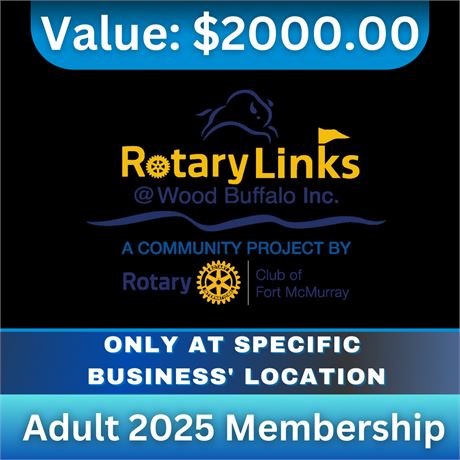 Adult 2025 Membership