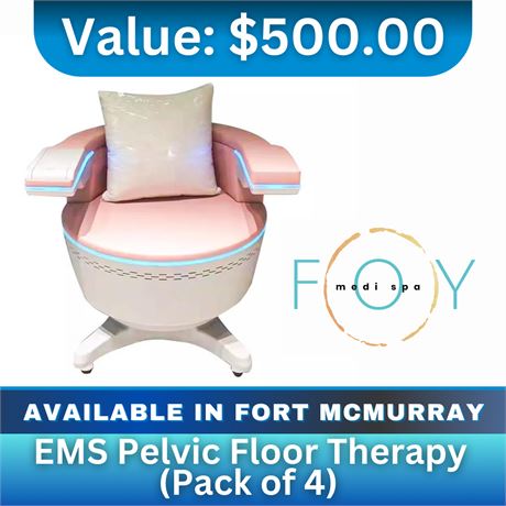 EMS pelvic floor therapy pack of 4