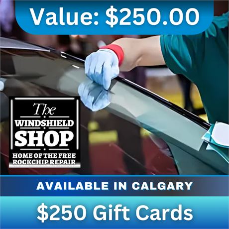 Gift Card $250 | The Windshield Shop