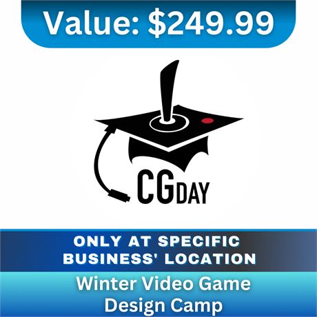 Winter Video Game Design Camp with cgday.ca