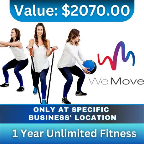 1 Year Unlimited Fitness