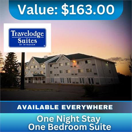 Travelodge Suites by Wyndham Regina Eastgate - One Night Stay-One bedroom Suite