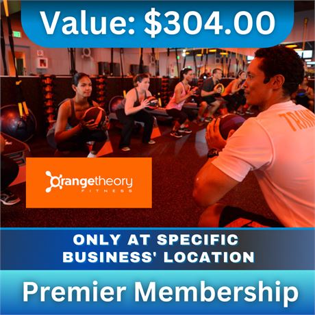 Premier Membership at Orange Theory Fitness