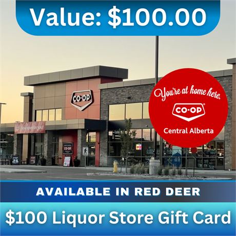 Central Alberta Co-op - Liquor Store Gift Card