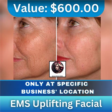 EMS Uplifting Facial at Queen of Hearts Studio