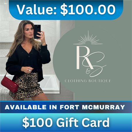 Rise & Set Clothing Boutique | $100 Gift Card