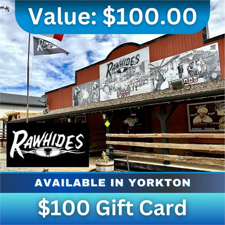 $100 Gift Card | Rawhides