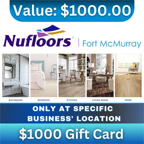 $1000 Gift Card | NuFloors