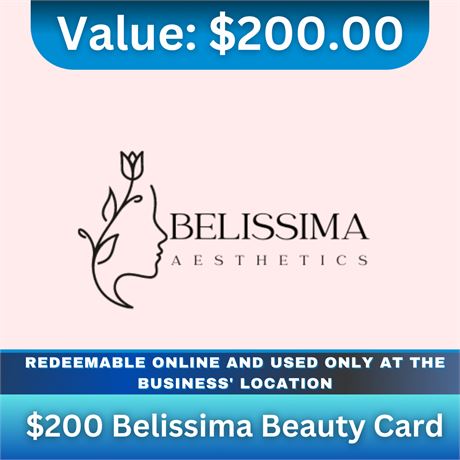 Belissima Beauty Card