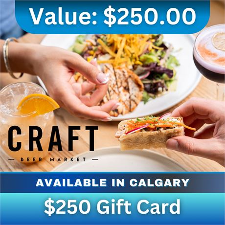 Craft Beer Market $250 Gift Card