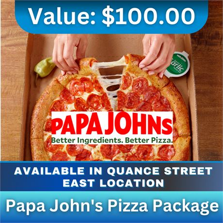 Papa John's Pizza Package