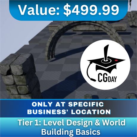 Tier 1: Level Design & World Building Basics with cgday.ca