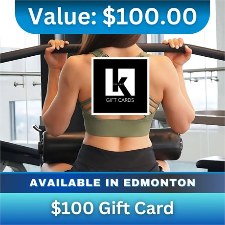 $100 Gift Card for Keylime Athletic Wear