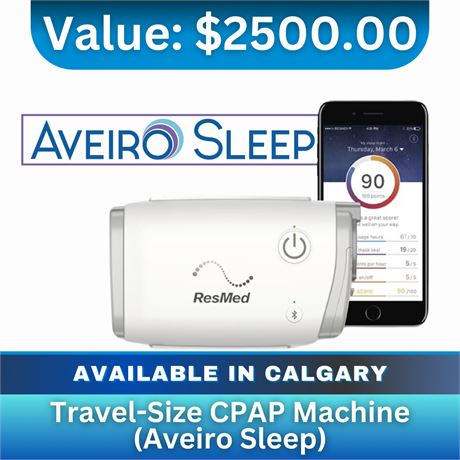 Aveiro Sleep - Travel-Size CPAP Machine