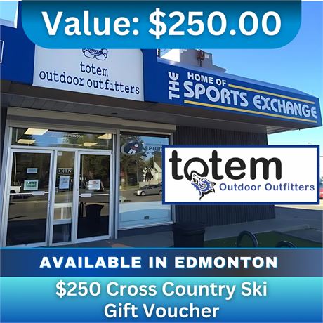 $250 Cross Country Ski Gift Voucher