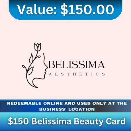 Belissima Beauty Card