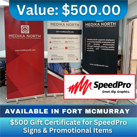 $500 Gift Voucher | Speedpro Signs