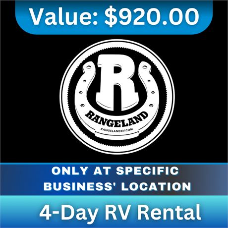 4-Day RV Rental