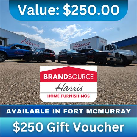 Harris Appliance & Furniture - $250 Gift Voucher