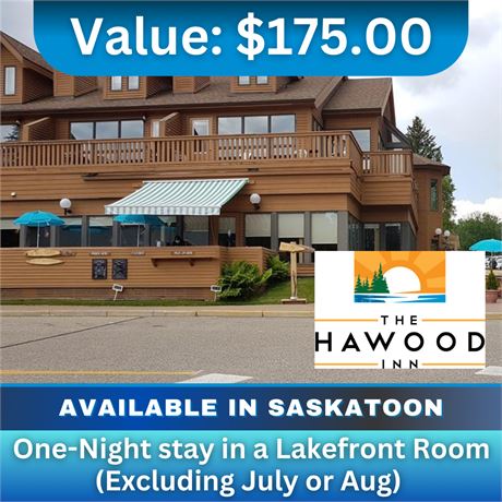 Gift Certificate For A One-night Stay In A Lakefront Room - Excl July Or Aug