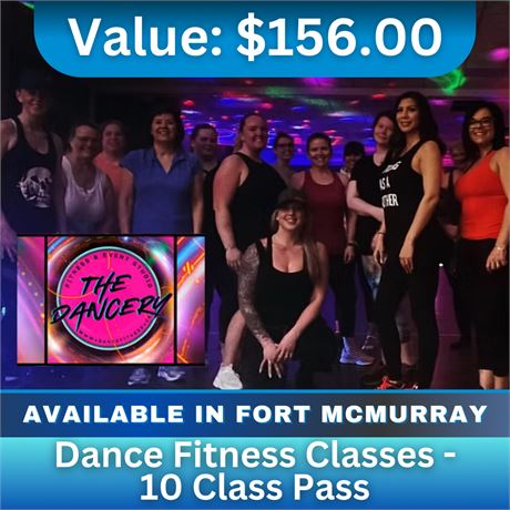 Dance Fitness Classes - 10 Class Pass