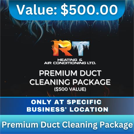 Premium Duct Cleaning Package