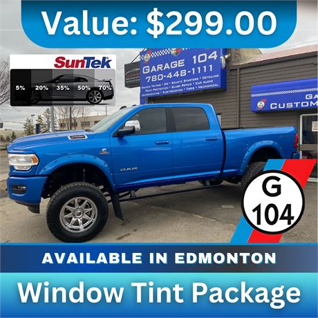 Window Tint Package