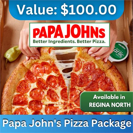 Papa John's Pizza Package