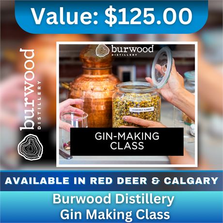 Burwood Distillery Gin Making Class