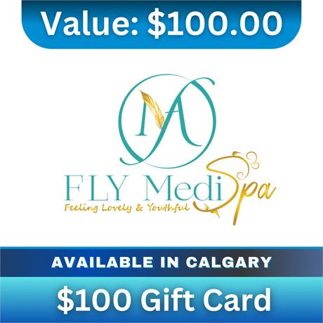 $100 Gift Card | FLY MediSpa