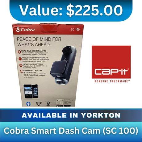 Cobra Smart Dash Cam (SC 100)