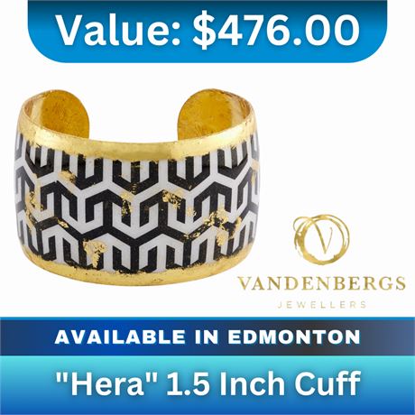 "Hera" 1.5 inch cuff