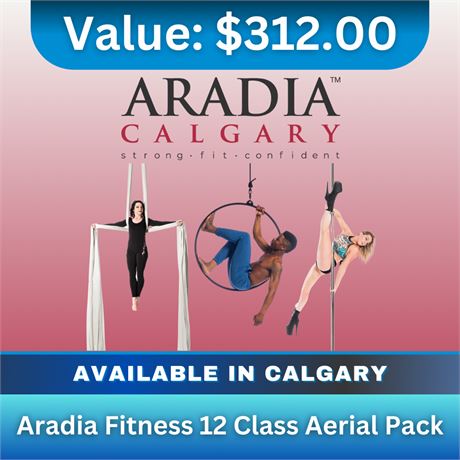 Aradia Fitness 12 Class Aerial Pack