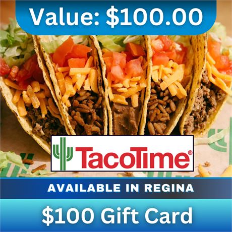 Taco Time Regina Gift Certificates