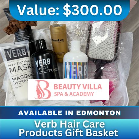 Verb Hair Care Products Gift Basket