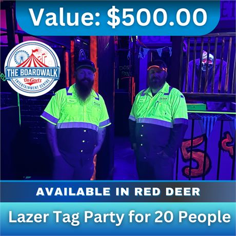 Lazer Tag Party For 20 People