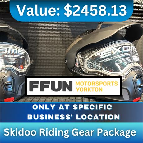 Ffun Motorsports Yorkton - SKIDOO RIDING GEAR PACKAGE