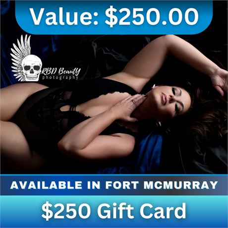 $250 Gift Card | RBD Beauty Photography