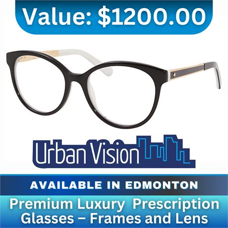 Premium Luxury Prescription Glasses - Frames and Lens