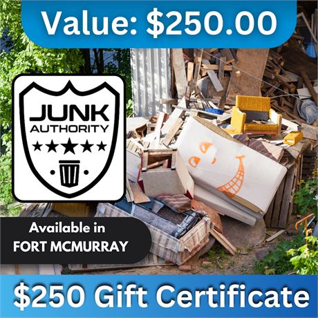 Junk Authority | $250 Gift Certificate