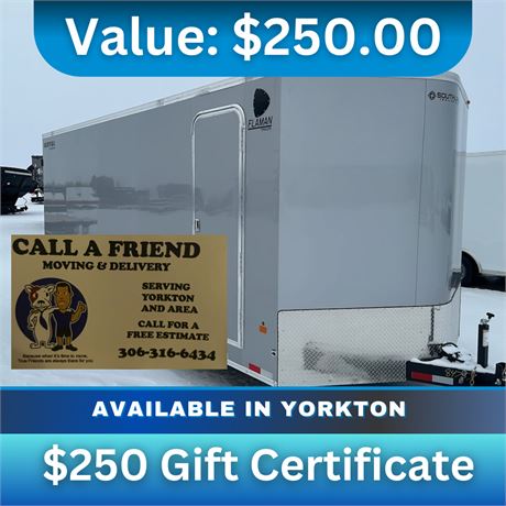 $250 Gift Certificate For Any Service