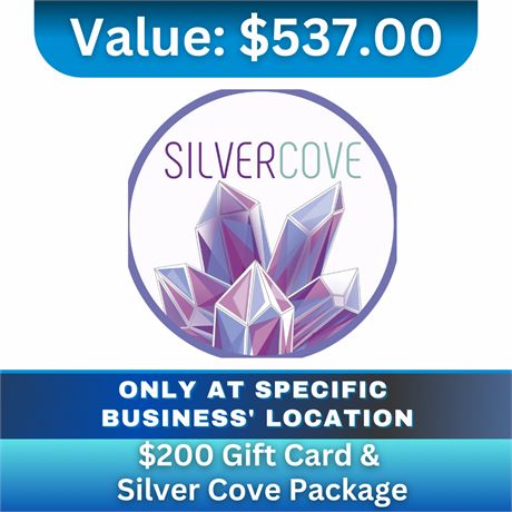 $200 Gift Card & Silver Cove Package