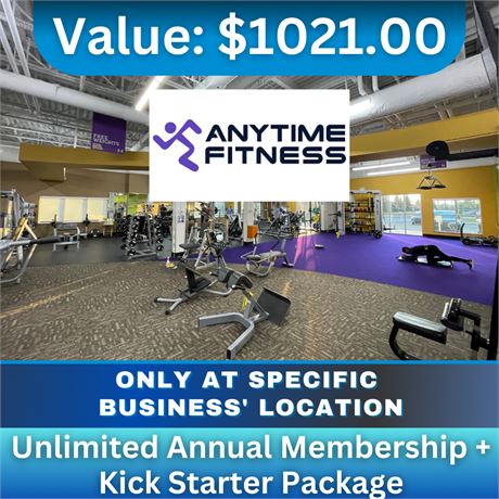 Unlimited Annual Membership + Kick Starter Package