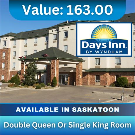 The Days Inn by Wyndham - Double Queen or single King Room