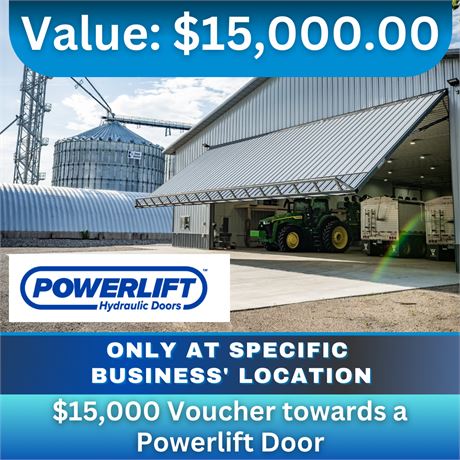 $15,000 Voucher Towards A Powerlift Door