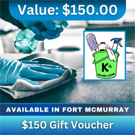 $150 Gift Voucher | K's Enviro Clean