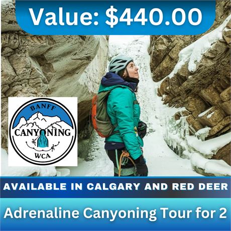 Adrenaline Canyoning Tour for 2