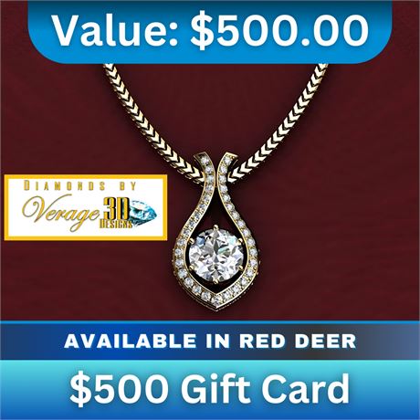 $500 Gift Card | Diamonds by Verage