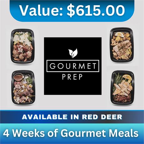 4 Weeks of Gourmet Meals